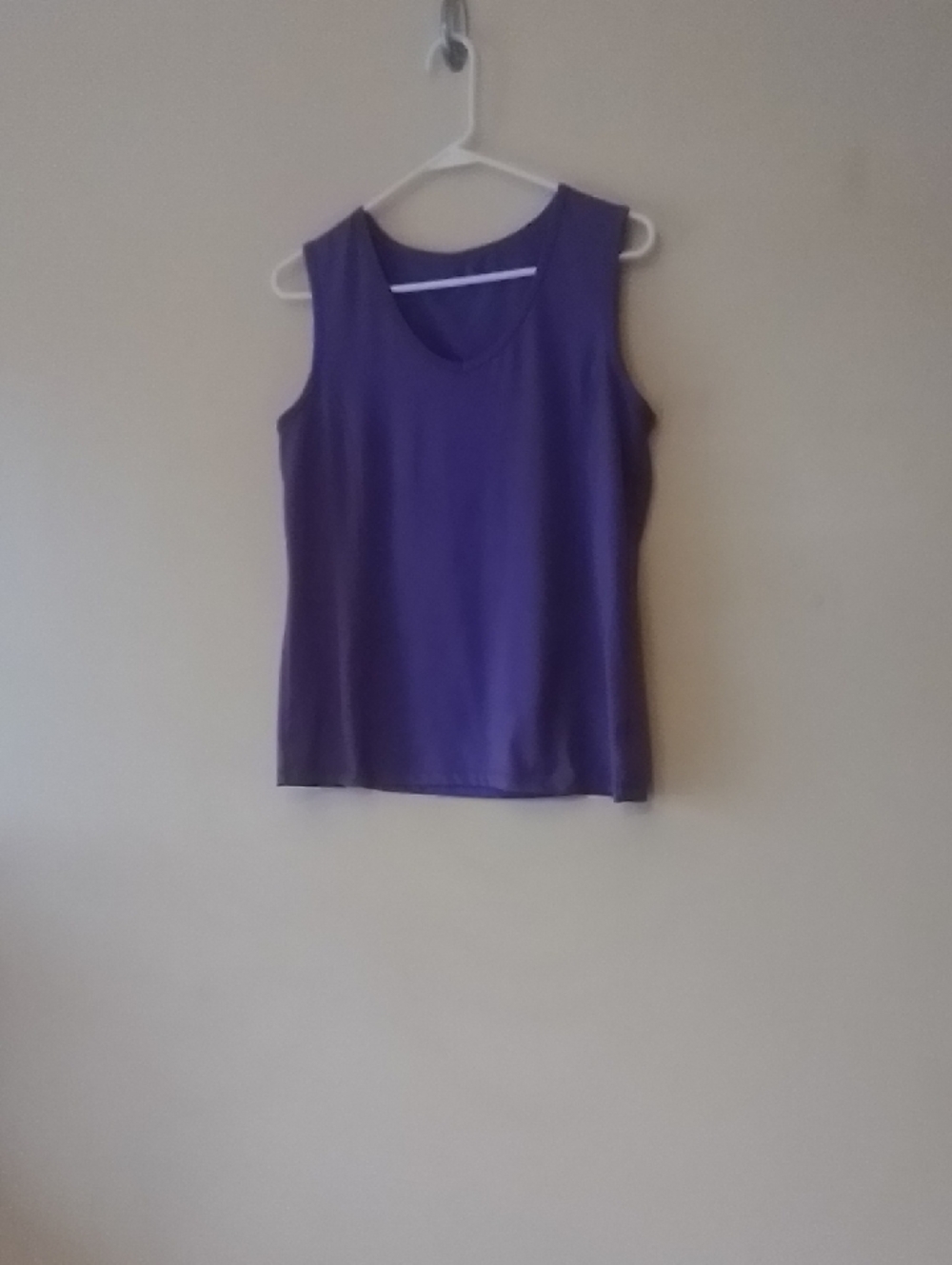 C9 by Champion Purple V-Neck Women's Tank, Sz L